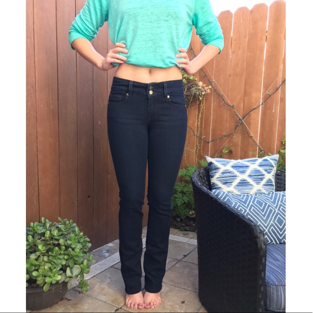 Paige Hidden Hills Straight Jeans